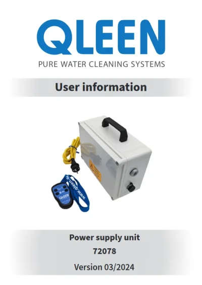 Power supply user information