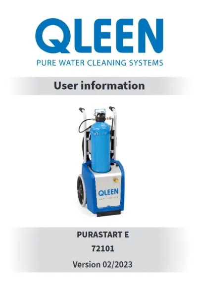 Instructions for use PURASTART E