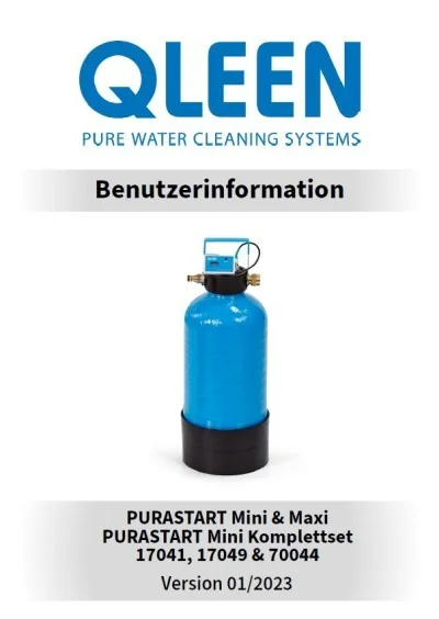 Gebrauchsanweisung PURASTART Mini