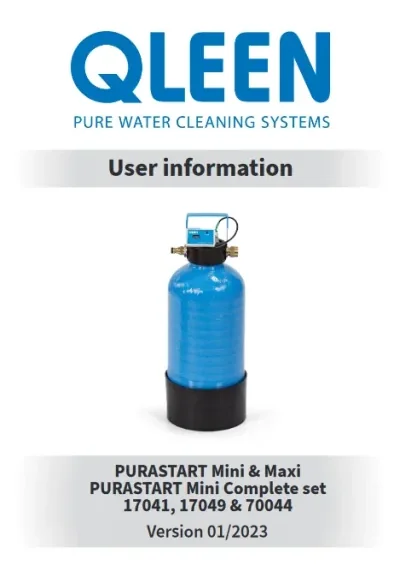 Instructions for use PURASTART Mini