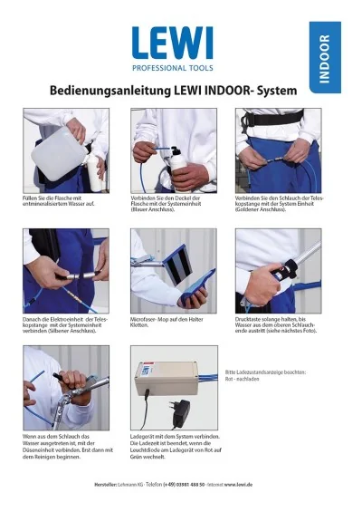 LEWI Indoor-System Bedienungsanleitung